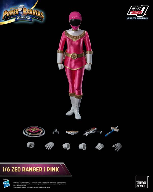 PRESALE | Power Rangers - Zeo Ranger I Pink - FigZero - 1/6 Scale Action Figure (ThreeZero)