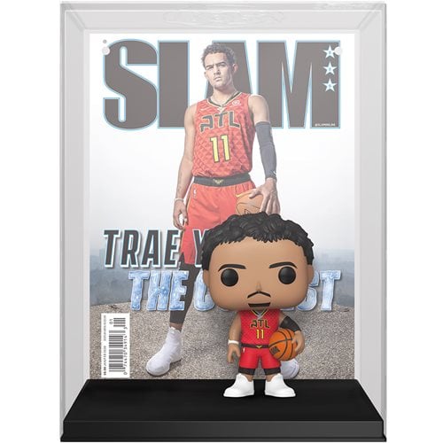 PRESALE | Funko POP! NBA Cover: SLAM - Trae Young #18 with Case Vinyl Figure