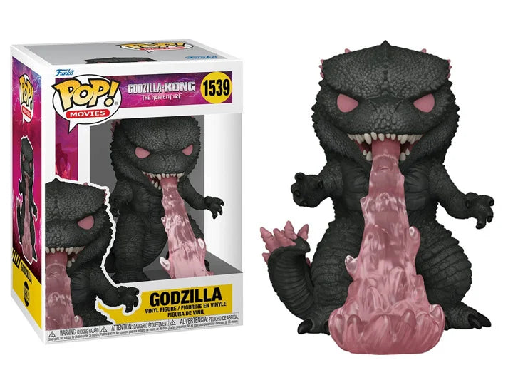 PRESALE | Funko POP! Movies: Godzilla x Kong: The New Empire - Godzilla with Heat-Ray #1539 - Vinyl Figures