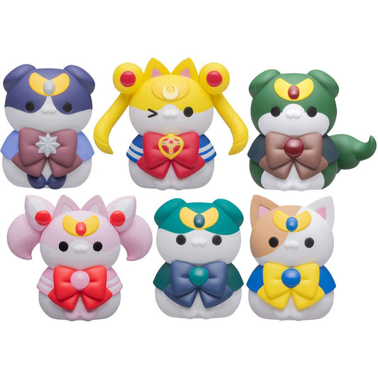 PRESALE | Sailor Mewn - Mega Cat Project - Nyanto! The Big Sailor Moon Series - 6 Pack (MegaHouse)