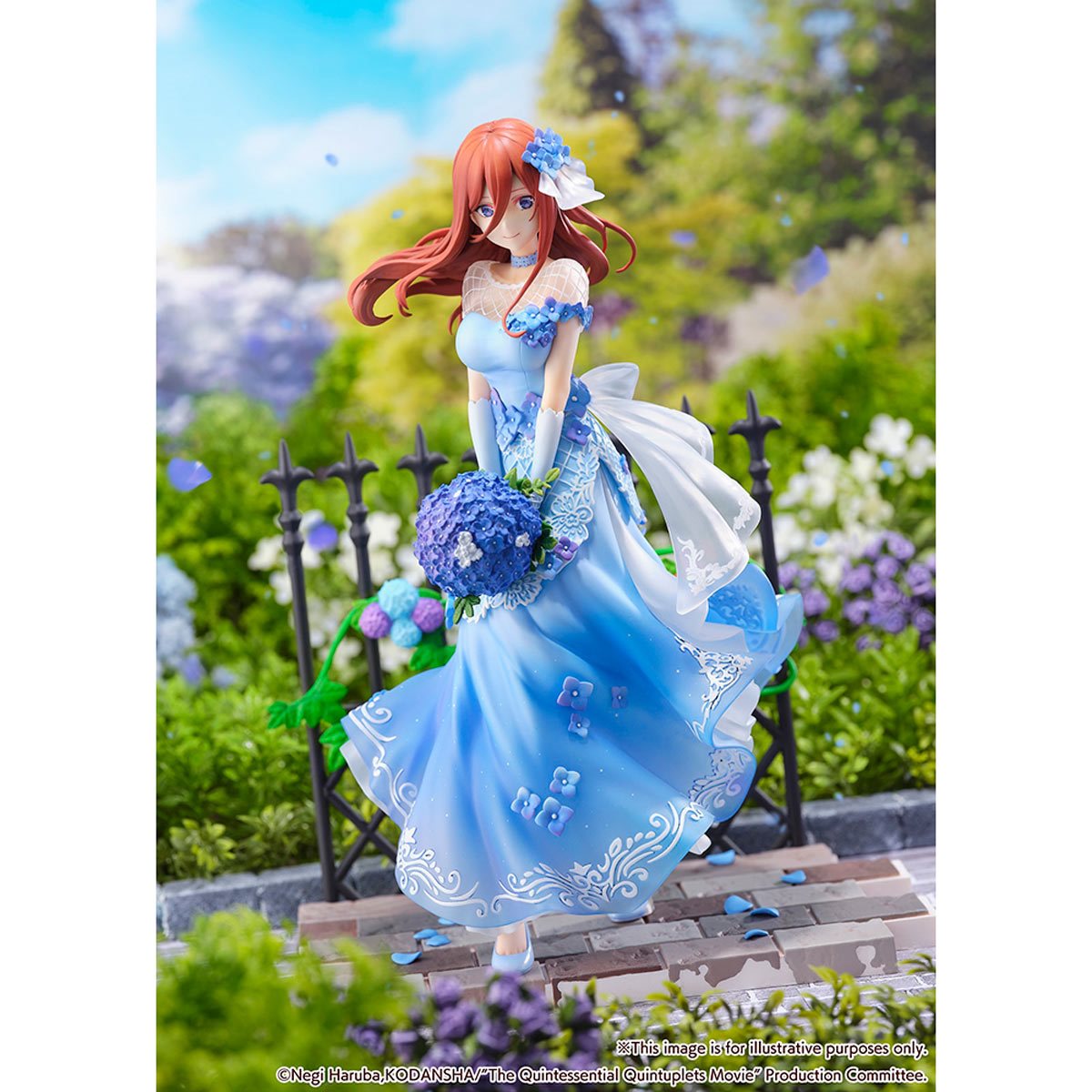 PRESALE | The Quintessential Quintuplets - Nakano Miku - Shibuya Scramble Figure - 1/7 - Floral Dress Version (eStream)