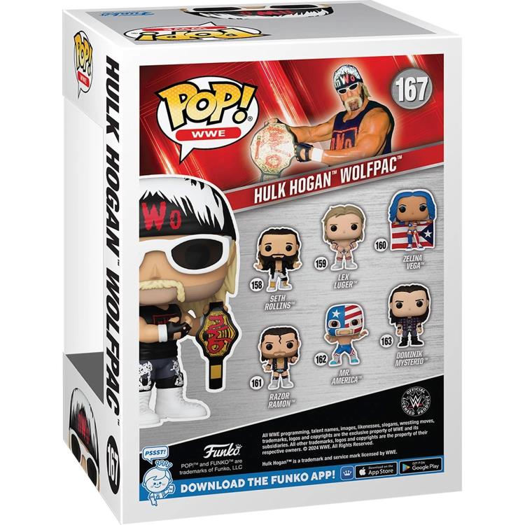 PRESALE | Funko POP! WWE: Hulk Hogan (Wolfpac)