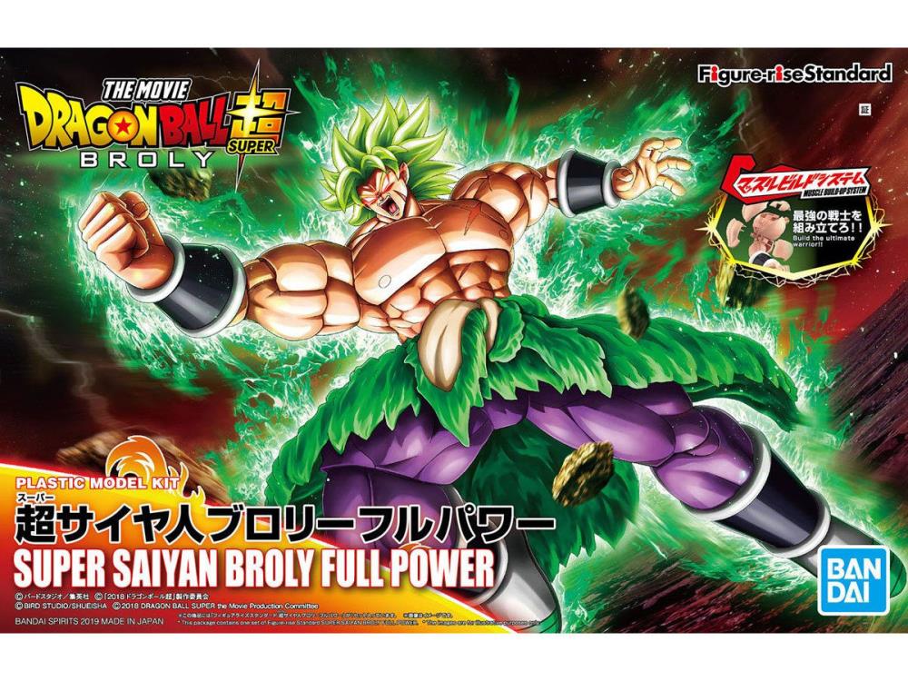 PRESALE | Dragon Ball Super Super Saiyan Broly Full Power Figure-Rise Standard Model Kit