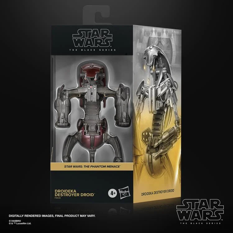 PRESALE | Star Wars: The Black Series - Droideka Destroyer Droid (The Phantom Menace) - 6-Inch Deluxe Action Figure (Hasbro)