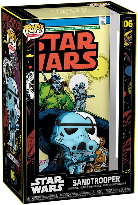 Funko Pop! Comic Cover:  Star Wars (1977) - Sandtrooper #06