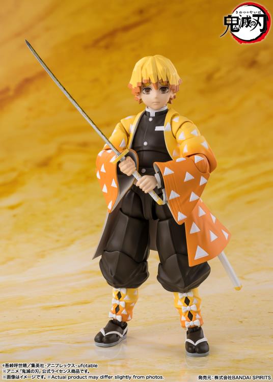 Demon Slayer: Zenitsu Agatsuma S.H.Figuarts Action Figure [Bandai]