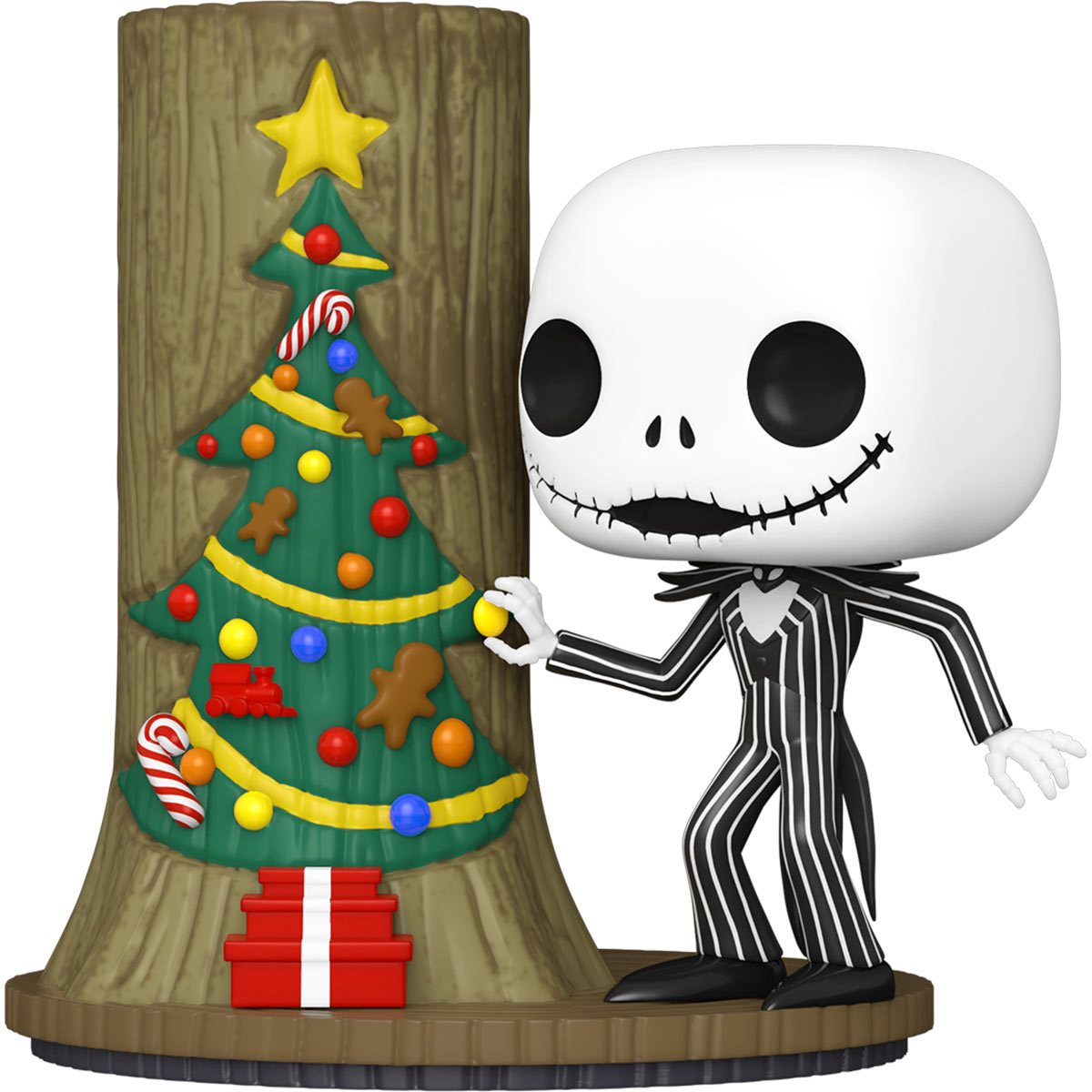 PRESALE | Funko POP! Disney: The Nightmare Before Christmas - 30th Anniversary - Jack Skellington with Christmas Door  #1360 Vinyl Figures