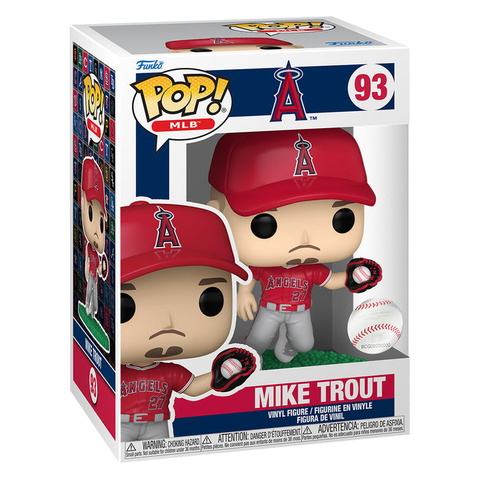 PRESALE | Funko POP! Sports: MLB - Angels - Mike Trout #93 - Vinyl Figures