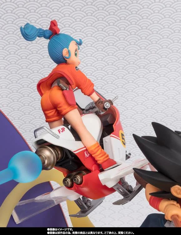 Dragon Ball: Son Goku and Bulma FiguartsZERO Statue [Bandai]