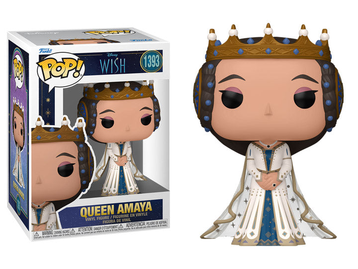 PRESALE | Funko POP! Disney: Wish - Queen Amaya #1393 Vinyl Figures