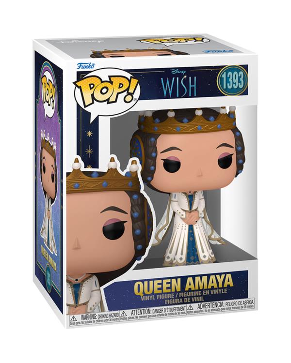 PRESALE | Funko POP! Disney: Wish - Queen Amaya #1393 Vinyl Figures