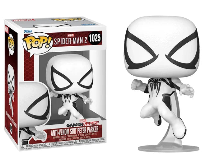 Funko Pop! Games: Spider-Man 2 - Anti-Venom Suit Peter Parker - #1025