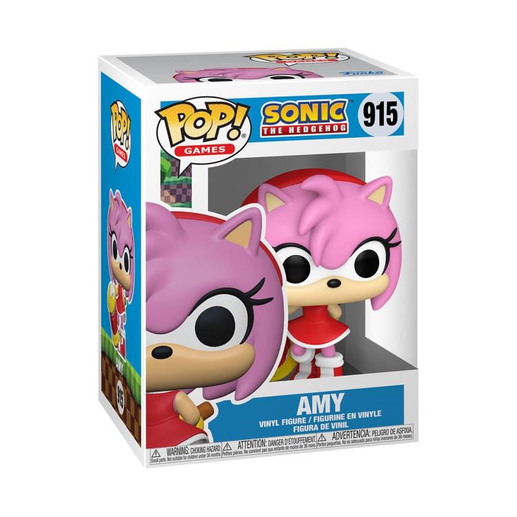 PRESALE | Funko POP! Games: Sonic the Hedgehog - Amy Rose #915 Vinyl Figures