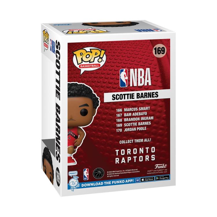 PRESALE | Funko POP! Sports: NBA: Raptors - Scottie Barnes #169 Vinyl Figures