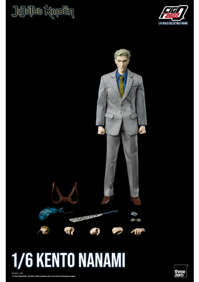 Jujutsu Kaisen: Kento Nanami  FigZero 1/6 Scale Action Figure [ThreeZero]