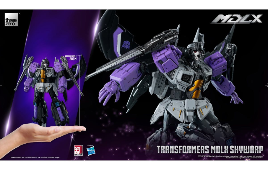 Transformers: Skywarp MDLX Action Figure [ThreeZero]