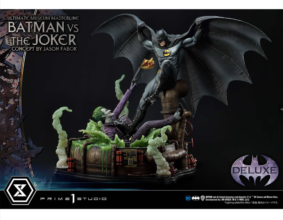 DC Comics: Batman vs. Joker Deluxe Ultimate Museum Masterline 1:3 Scale Statue [Prime 1 Studio]