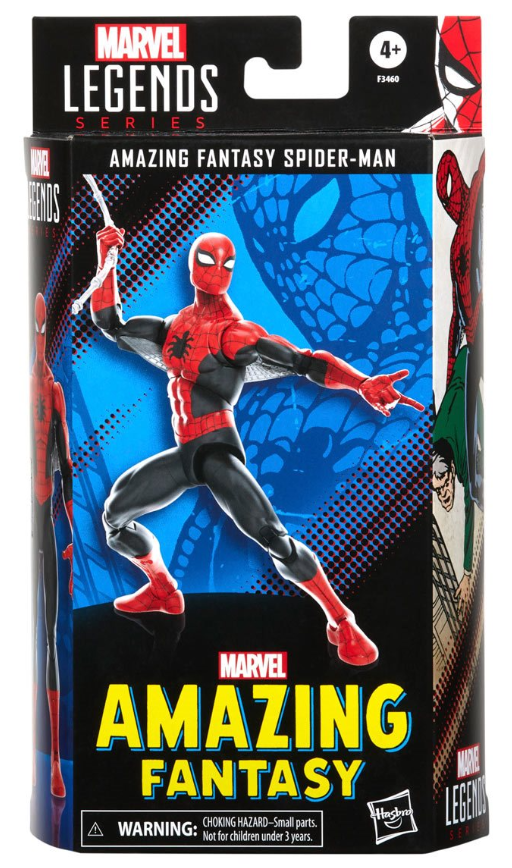 Spider-Man: Marvel Legends 60th Anniversary Amazing Fantasy Spider-Man 6-inch Action Figure [Hasbro]