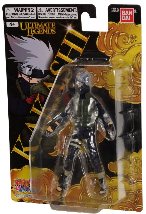 Naruto Shippuuden: Ultimate Legends Kakashi Hatake Action Figure [Bandai]