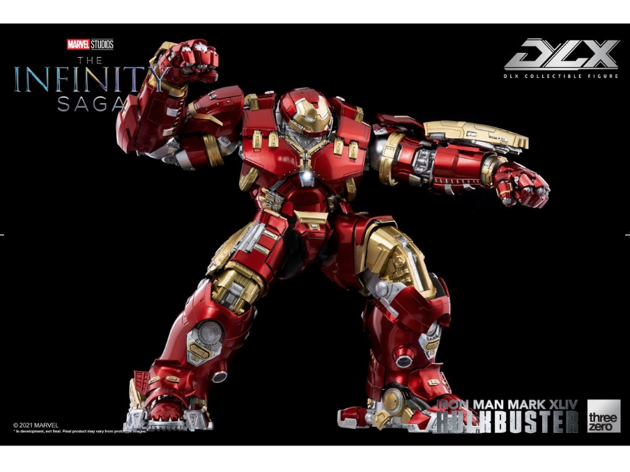 Marvel Infinity Saga: Iron Man Mark 44 Hulkbuster DLX Figure [ThreeZero]