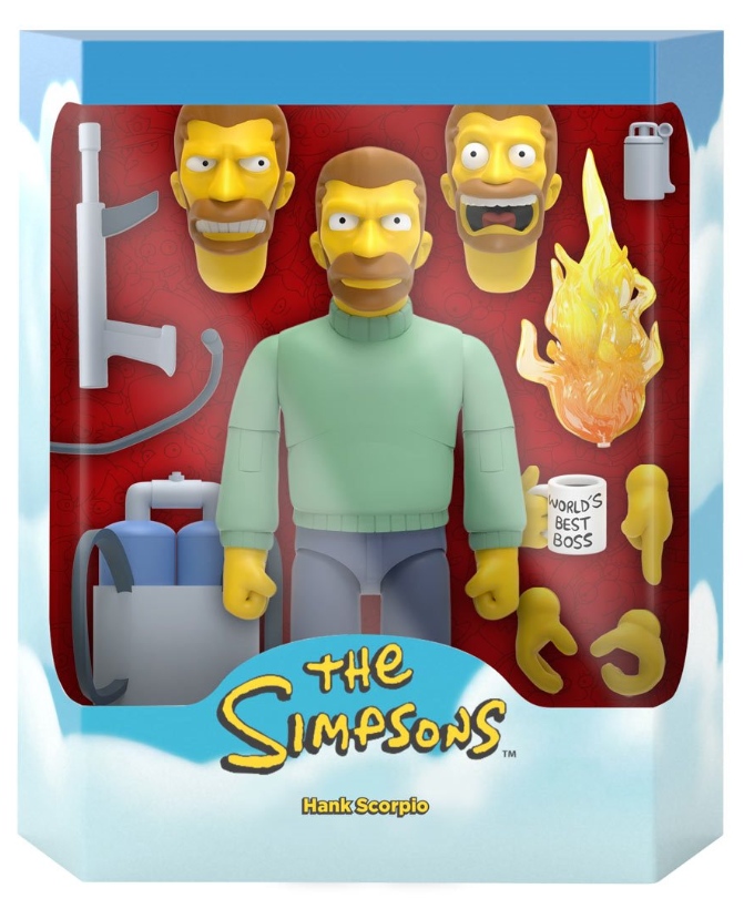 The Simpsons: Ultimates Hank Scorpio 7-Inch Action Figure [Super7]