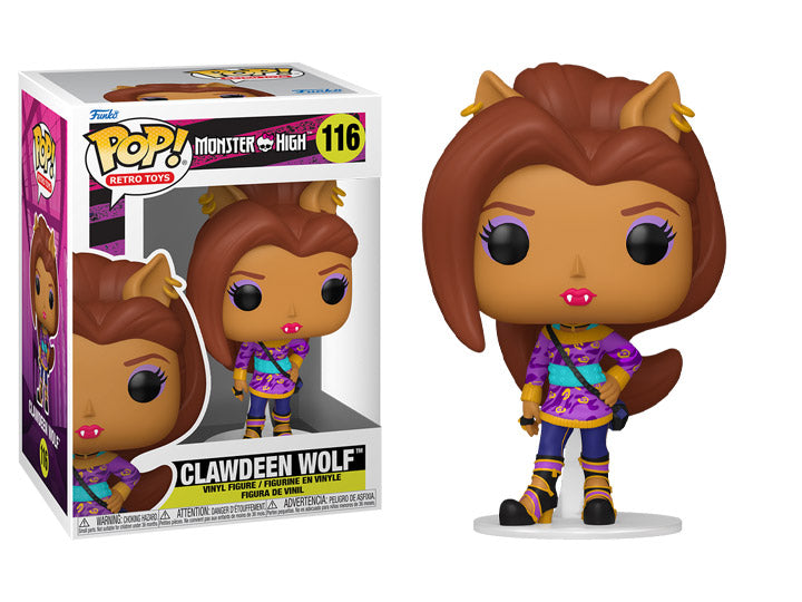 PRESALE | Funko POP! Vinyl: Monster High - Clawdeen Wolf #116 Vinyl Figures