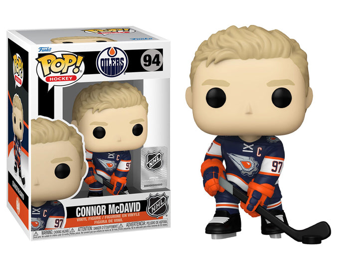 PRESALE | Funko POP! NHL: Edmonton Oilers - Connor McDavid (Home) #94 Vinyl Figures