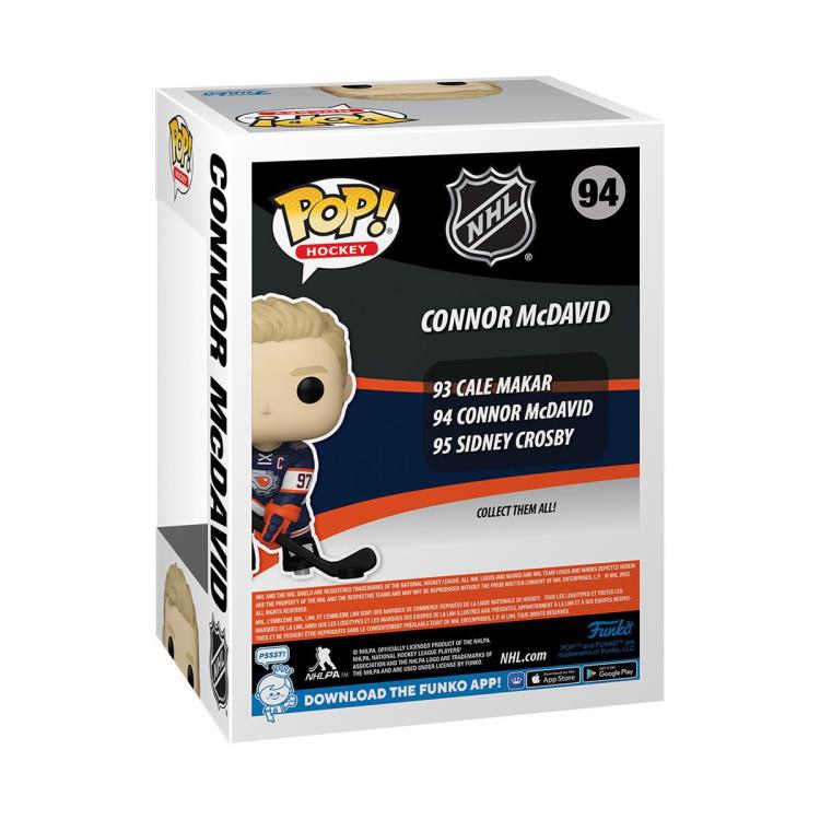 PRESALE | Funko POP! NHL: Edmonton Oilers - Connor McDavid (Home) #94 Vinyl Figures