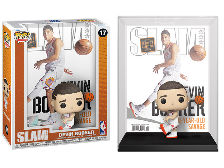 Funko POP! NBA Cover: SLAM - Devin Booker with case #17 Vinyl Figures