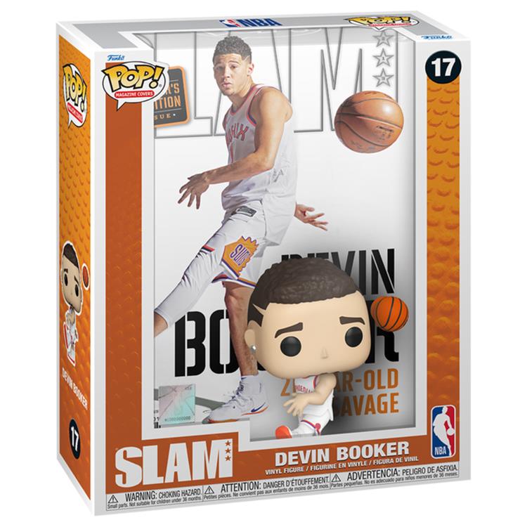 Funko POP! NBA Cover: SLAM - Devin Booker with case #17 Vinyl Figures