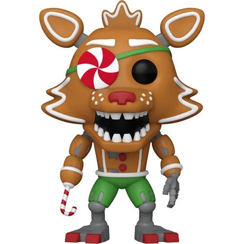 PRESALE | Funko POP! Games: Five Nights at Freddy's: Holiday - Gingerbread Foxy #938 - Vinyl Figures