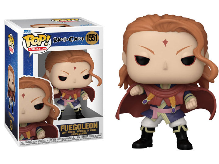 PRESALE | Funko POP! Animation: Black Clover - Fuegoleon #1551 Vinyl Figures