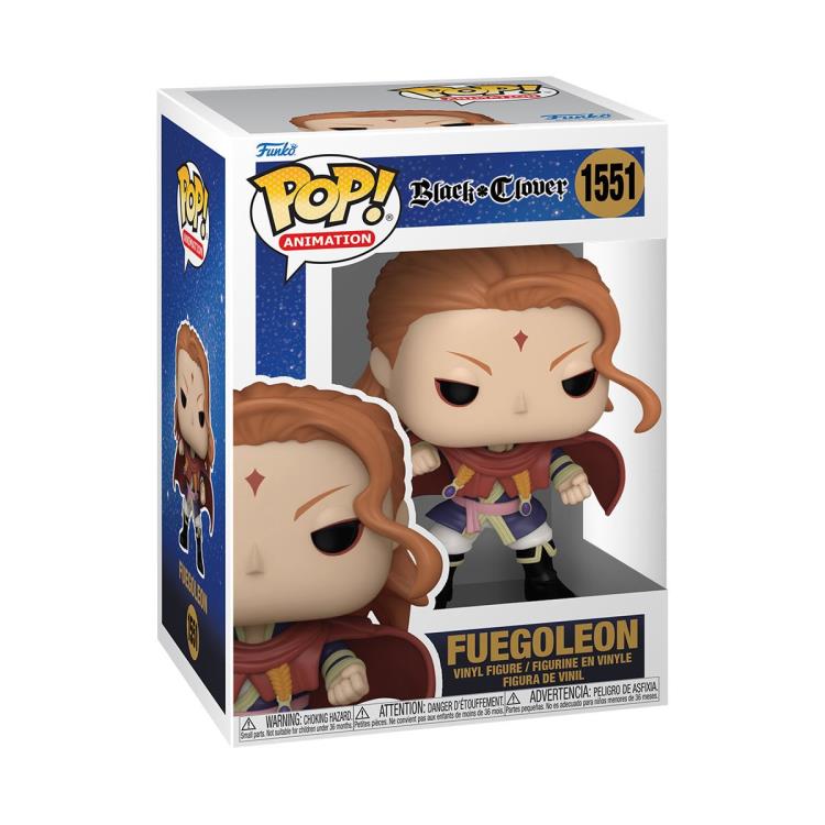 PRESALE | Funko POP! Animation: Black Clover - Fuegoleon #1551 Vinyl Figures