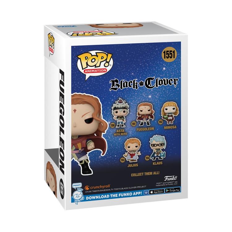 PRESALE | Funko POP! Animation: Black Clover - Fuegoleon #1551 Vinyl Figures