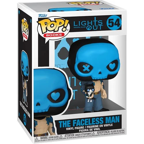 Funko POP! Books: Into Darkness: Lights Out - The Faceless Man #54