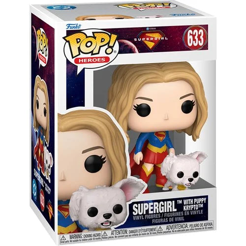 Funko POP! Heroes: Supergirl - Supergirl with Puppy Krypto (2026) #633