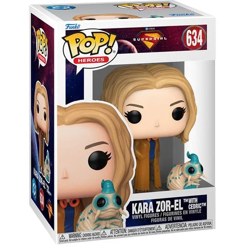 Funko POP! Heroes: Supergirl - Kara Zor-El with Cedric (2026) #634