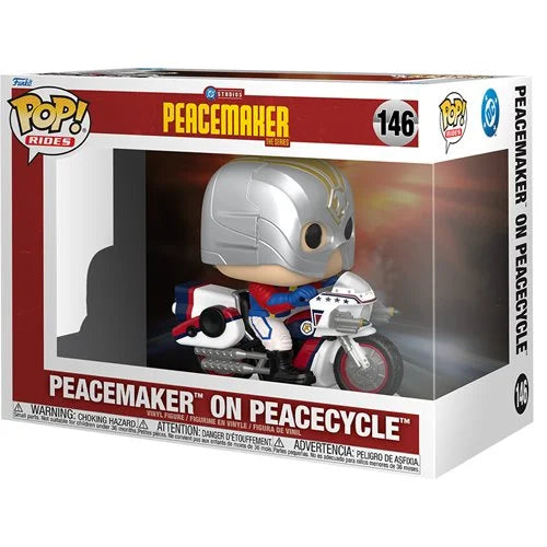 Funko POP! Rides: Peacemaker - Peacemaker on Peacecycle #146