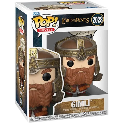 Funko POP! Movies: The Lord of the Rings - Gimli - Sayings Funko POP! #2028