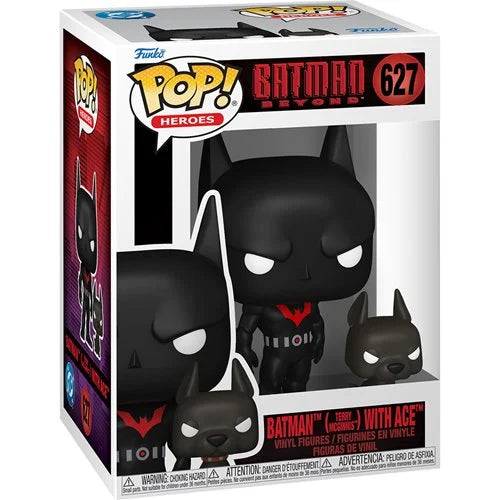 Funko POP! Heroes: Batman Beyond: Return of the Joker - Batman (Terry McGinnis) with Ace #627