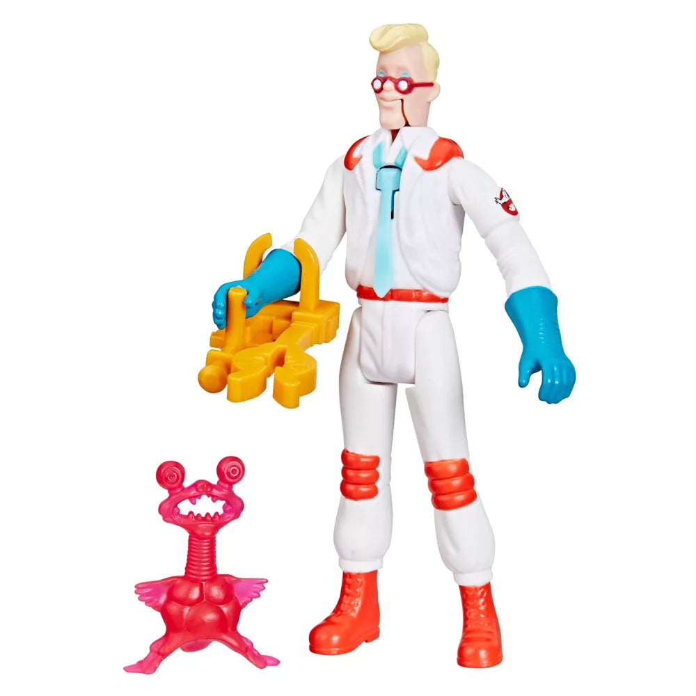 PRESALE | The Real Ghostbusters Fright - Egon Spengler with Soar Throat Ghost - 5-Inch Action Figure (Hasbro)