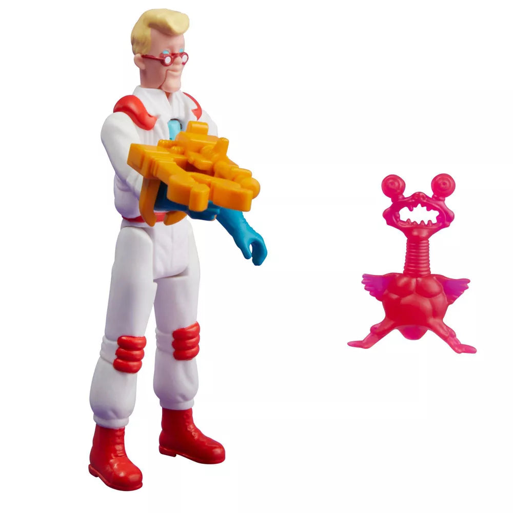 PRESALE | The Real Ghostbusters Fright - Egon Spengler with Soar Throat Ghost - 5-Inch Action Figure (Hasbro)