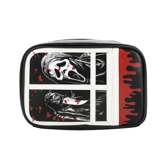 Ghost Face: Book Shaped Cosmetic Toiletry Bag [Bioworld]