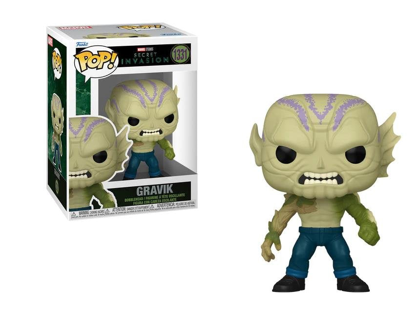 PRESALE | Funko POP! Marvel's Secret Invasion Gravik #1331 Vinyl Figures