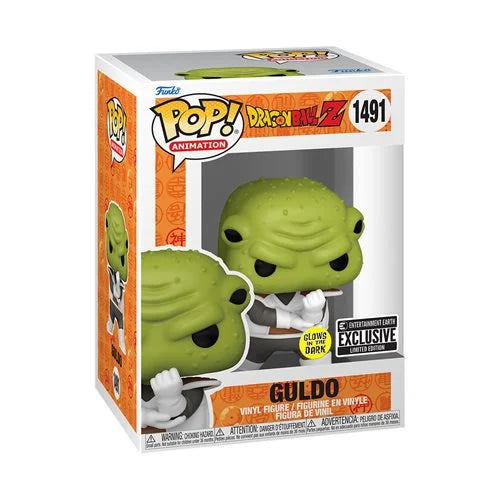 PRESALE | Funko POP! Animation: Dragon Ball Z - Guldo Glow-in-the-Dark #1491 Entertainment Earth Exclusive Vinyl Figures