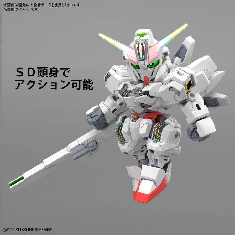 PRESALE | Mobile Suit Gundam: The Witch from Mercury - X-EX01 Gundam Calibarn - SD Gundam Cross Silhouette Model Kit (Bandai Spirits)