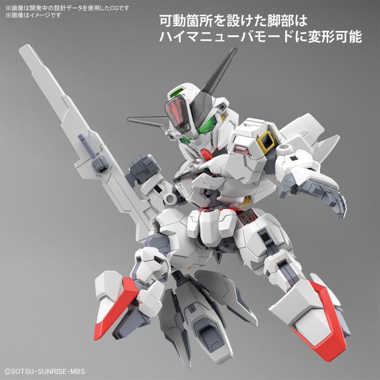 PRESALE | Mobile Suit Gundam: The Witch from Mercury - X-EX01 Gundam Calibarn - SD Gundam Cross Silhouette Model Kit (Bandai Spirits)