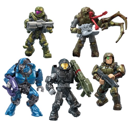 PRESALE | Mega - Halo - Construx 2024 Mix 3 Micro Figure Blind-Bag Case of 32 (Mattel)