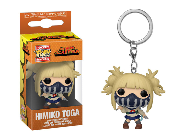 PRESALE | My Hero Academia Himiko Toga with Face Cover Funko Pocket Pop! Key Chain