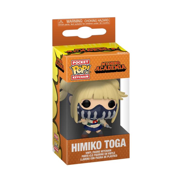 PRESALE | My Hero Academia Himiko Toga with Face Cover Funko Pocket Pop! Key Chain